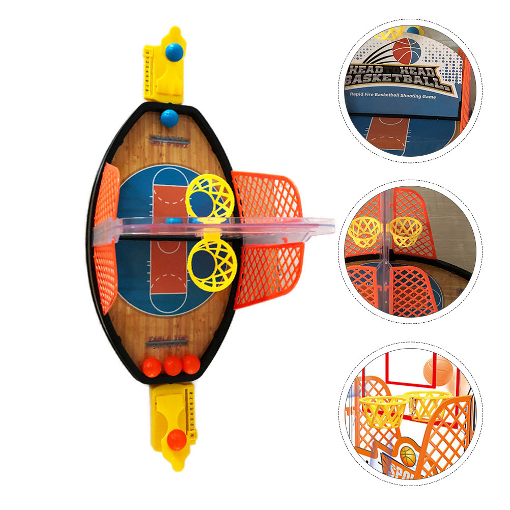 Board Game For Kids - 1 Zestaw Interaktywna Gra Koszykarska Planszowa,
