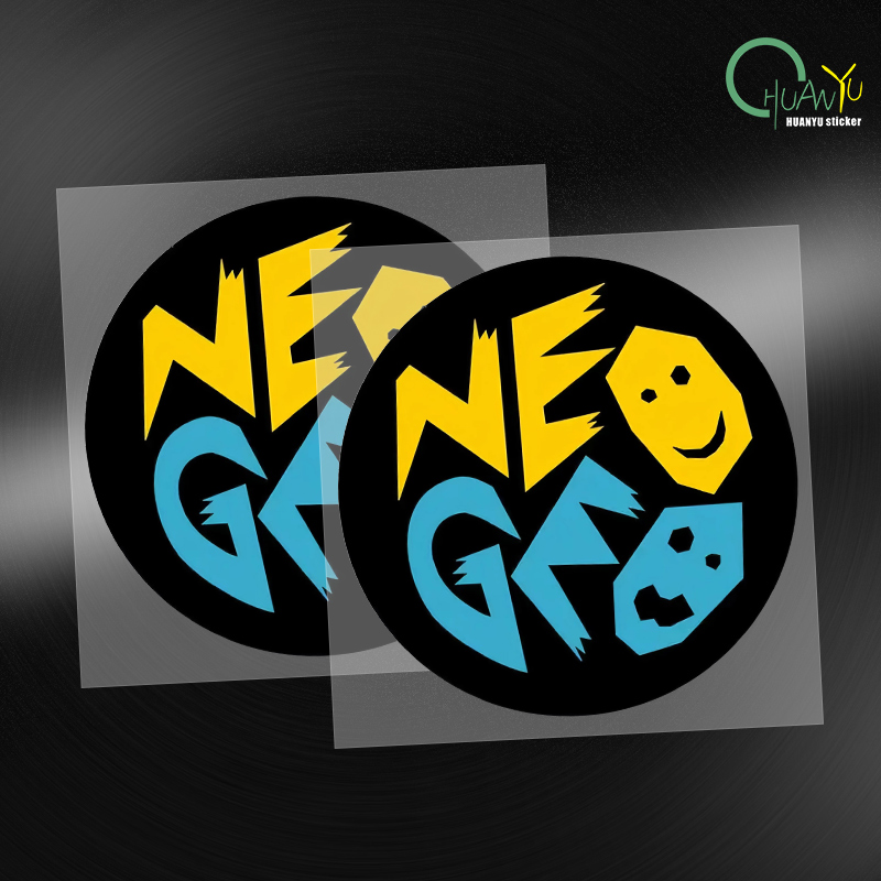 Board Game Logo - Naklejka winylowa z logo retro gier