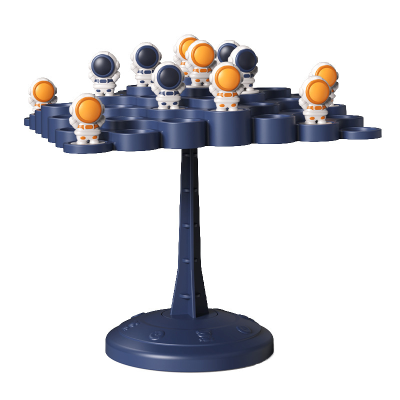Board Game For Kids - Astronauci Żaby Balansujące na Drzewie Gra