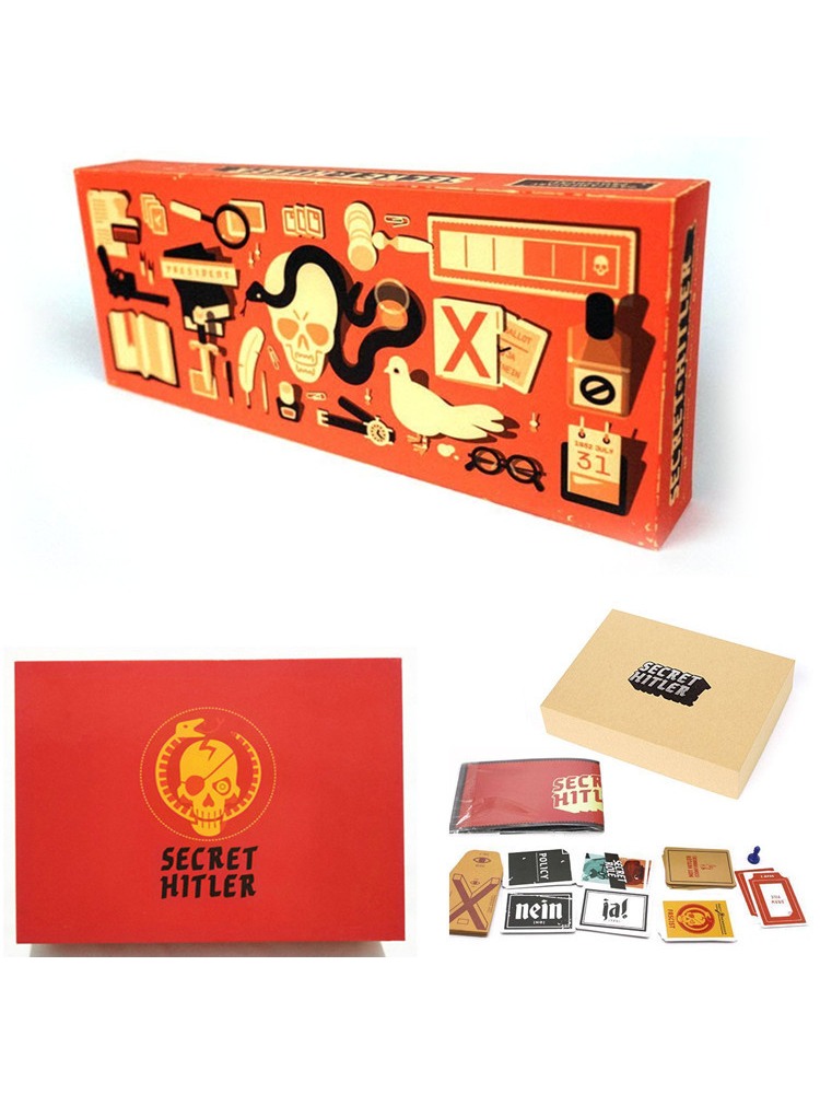 Board Game Hitler - Gra planszowa Secret Hitler Gra karciana