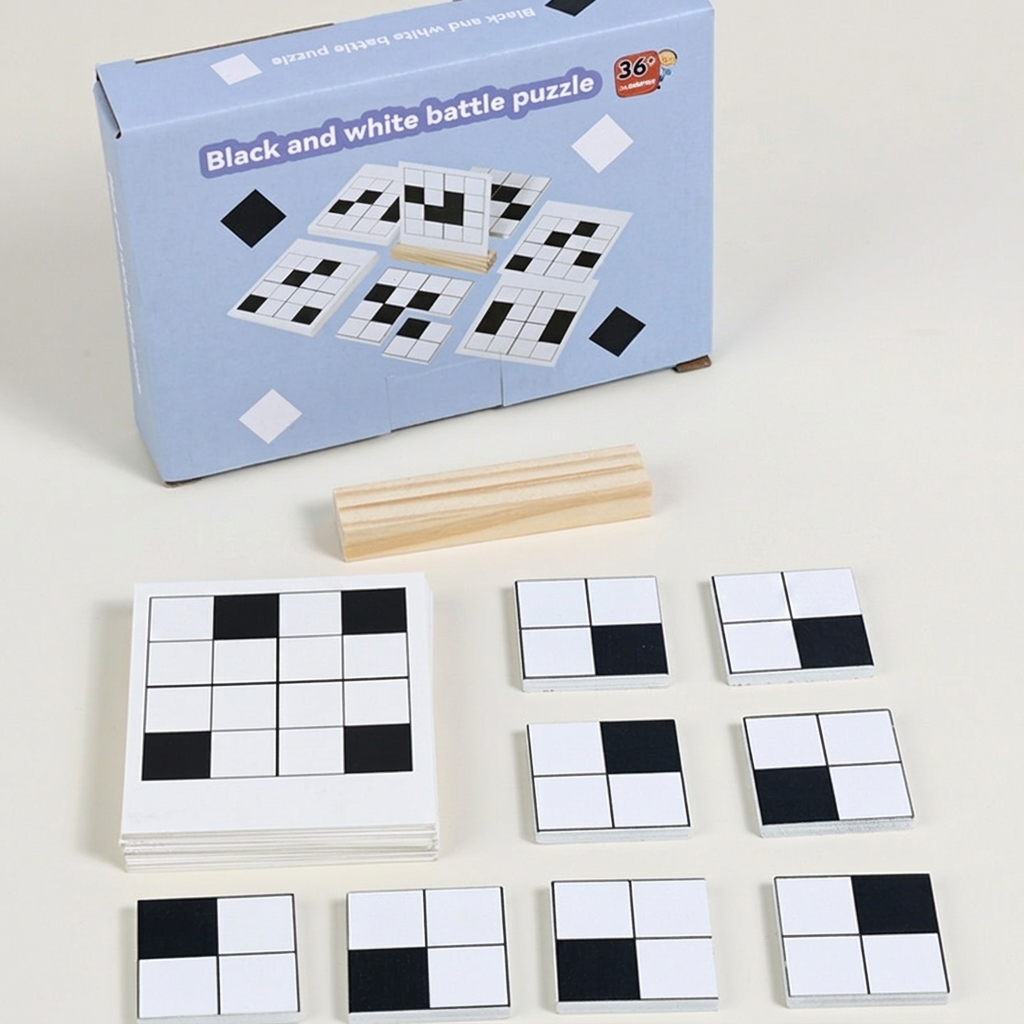 Board Game Quacks - Drewniana gra planszowa, łamigłówka dla dzieci,