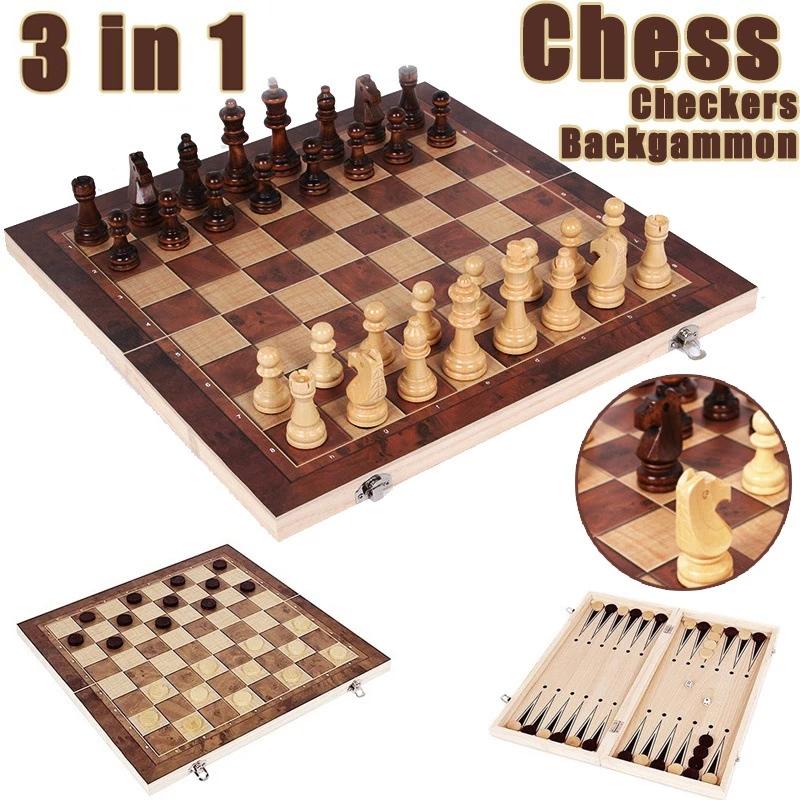 Szachownica 3 w 1, składana dr – Board Game Quacks recenzja i cena
