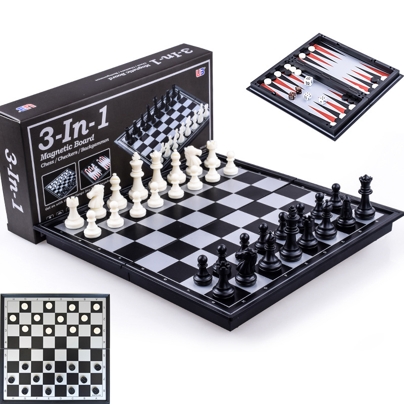 Składana Magnetyczna Gra Szach – Board Game Quacks recenzja i cena