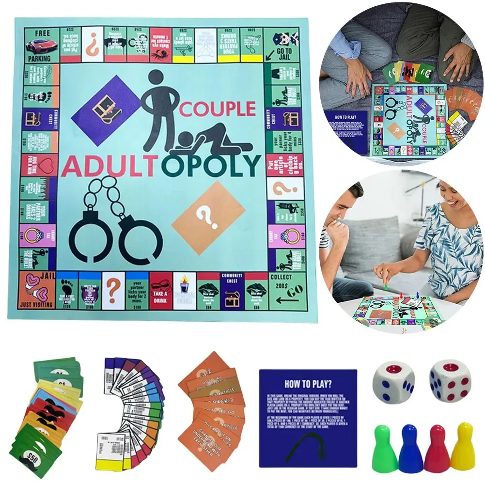 Gra planszowa Adultopoly dla p – Board Game For Couple recenzja i cena