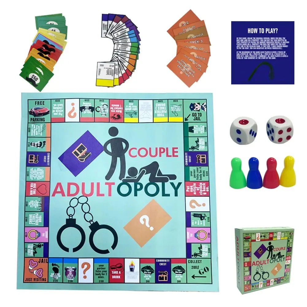 Gra planszowa Adultopoly dla p – Board Game For Couple recenzja i cena
