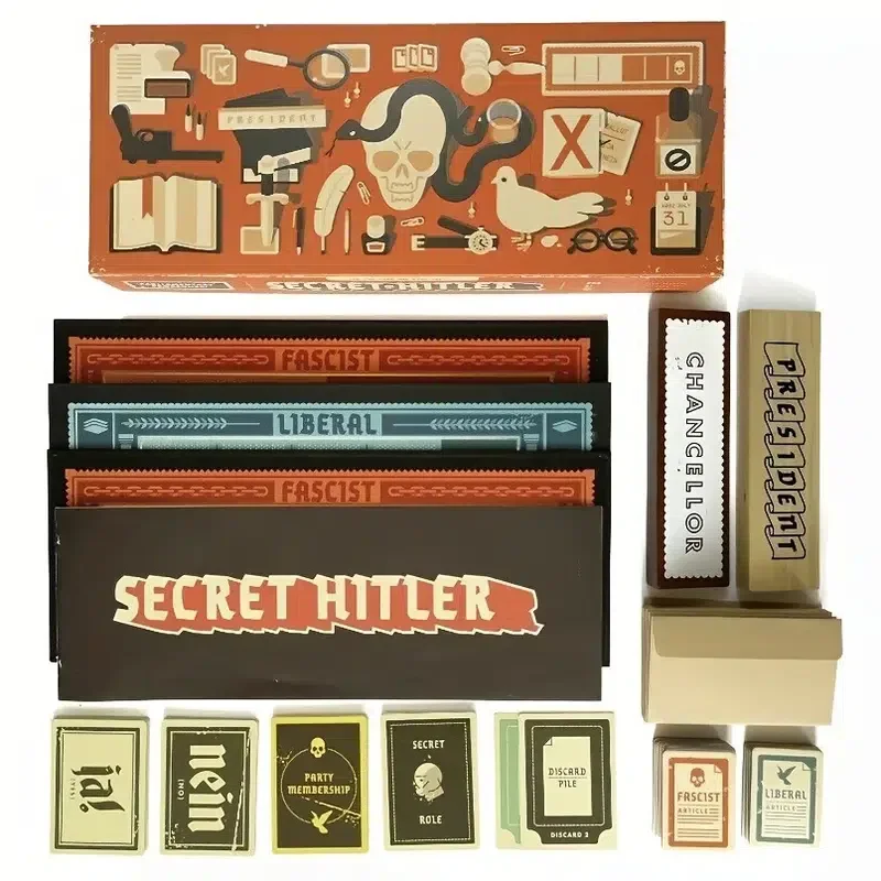 Gra planszowa Secret Hitler (C – Board Game Hitler recenzja i cena